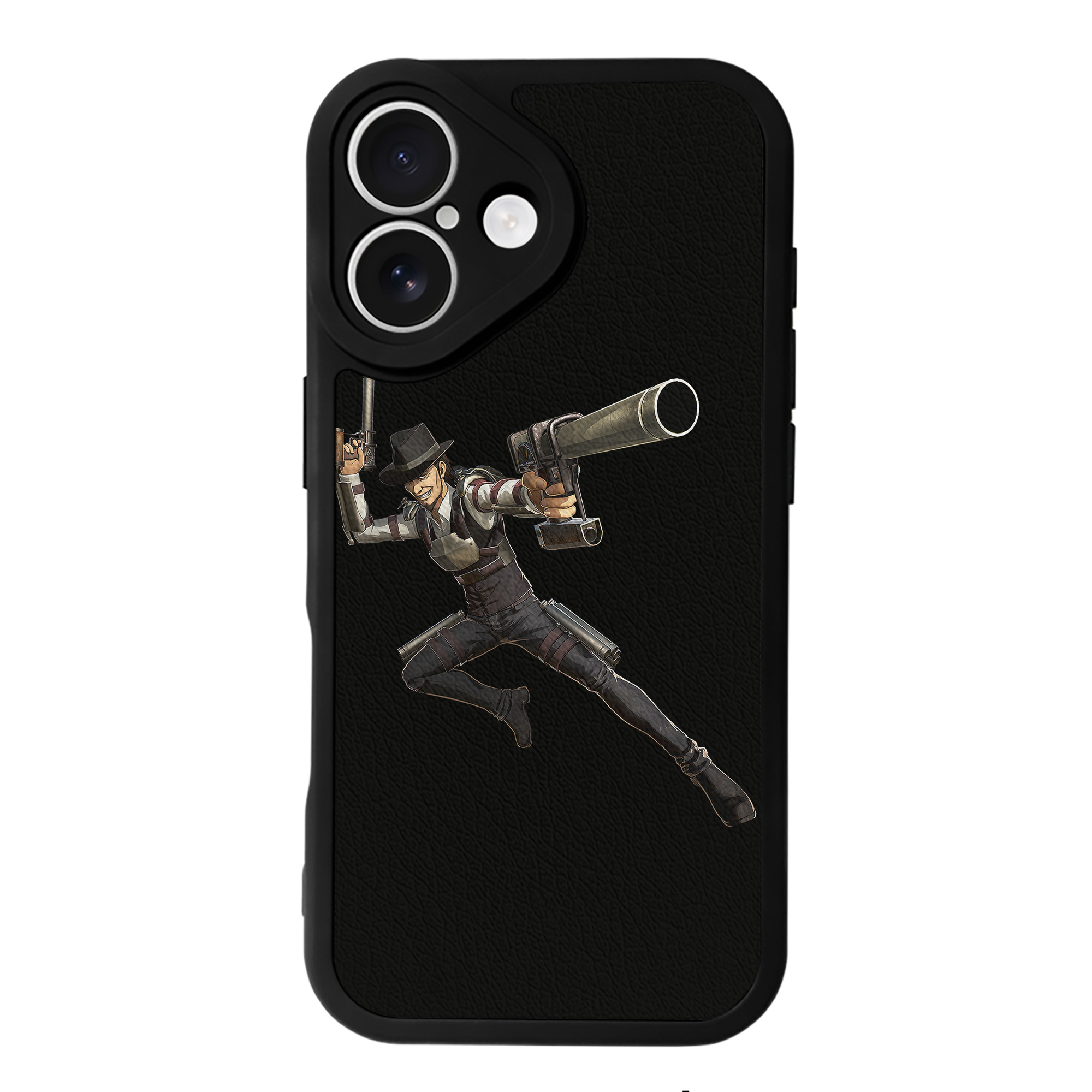 （画像用） 進撃の巨人 Attack on Titan 【iPhone 16シリーズ対応】シリコンスマホケース（レザー調） 材質：シリコン